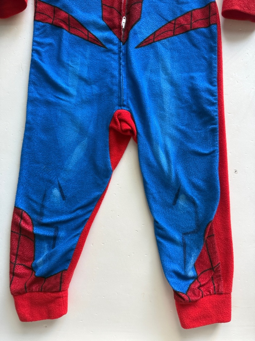 Marvel Spider-Man One-Piece Pajamas Boys 4T - Picture 4 of 8